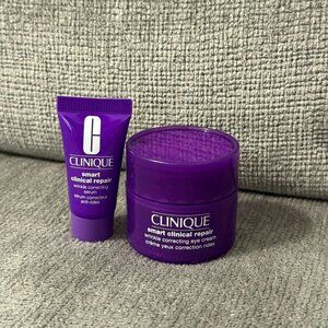 Clinique Smart Clinical Repair Wrinkle Correcting Eye Cream  & Serum Set